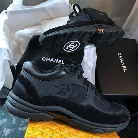 chanel runner sneaker|black Chanel sneakers 2020.